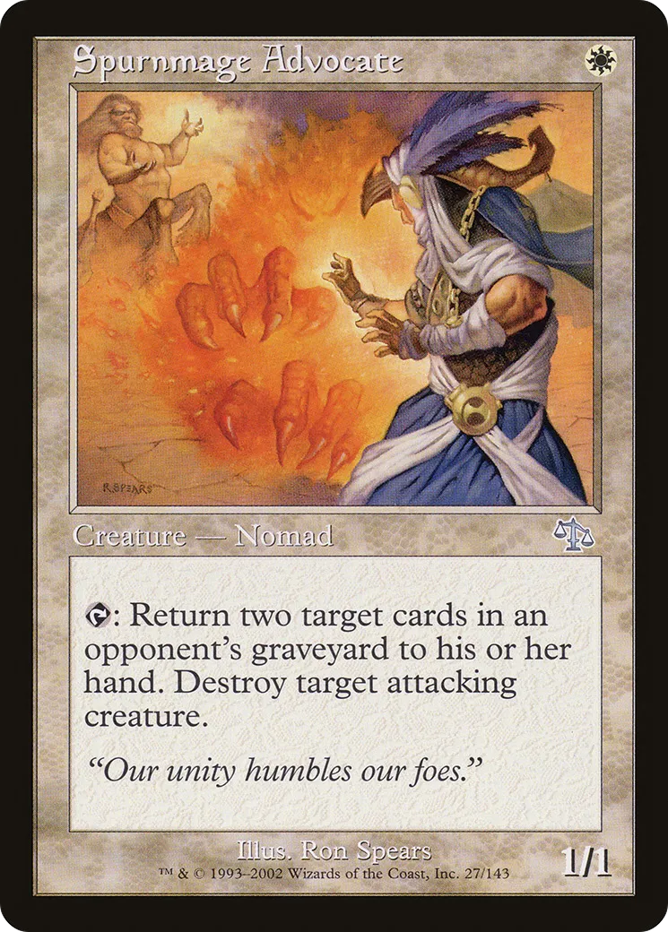Partisan des repoussmages — Judgment — Magic: The Gathering