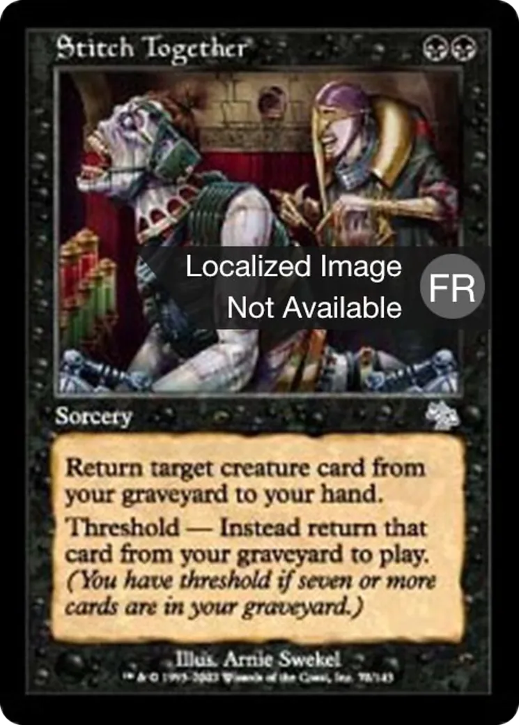 Cousus ensemble — Judgment — Magic: The Gathering