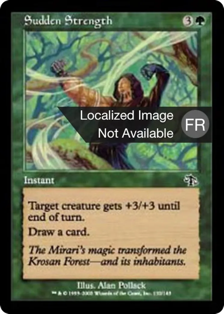 Force soudaine — Judgment — Magic: The Gathering