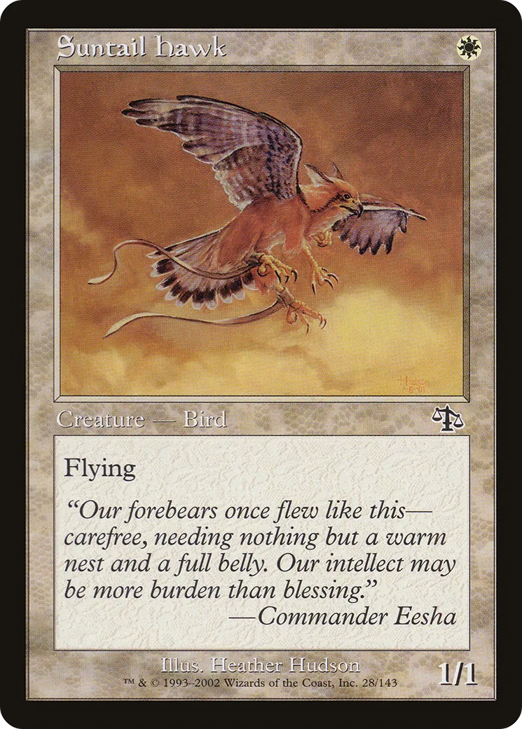Faucon mordoré — Judgment — Magic: The Gathering
