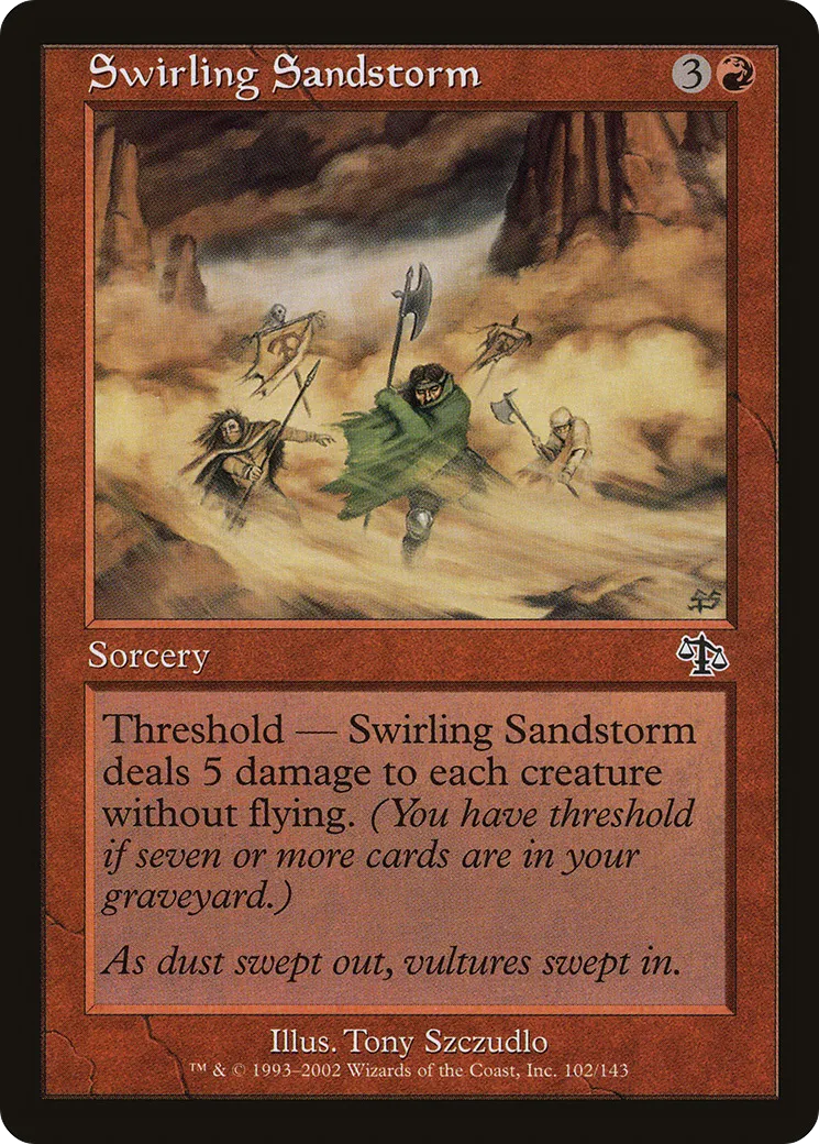 Swirling Sandstorm — Judgment — Magic: The Gathering