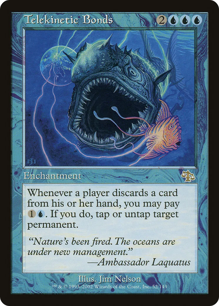 Telekinetic Bonds — Judgment — Magic: The Gathering