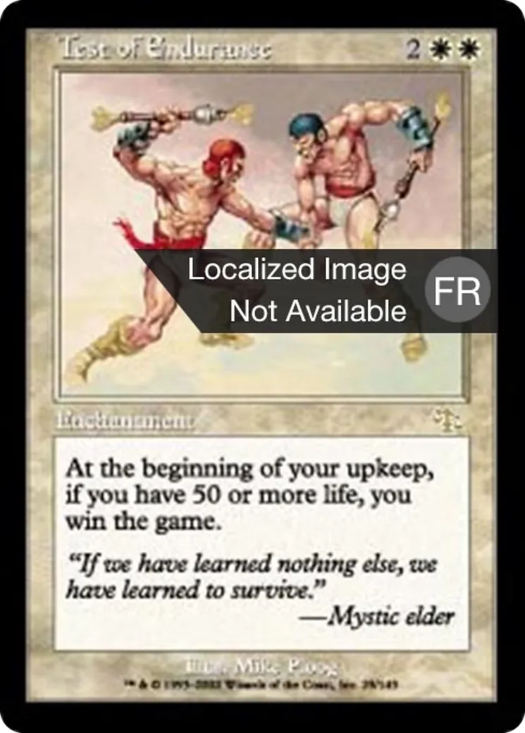 Test d'endurance — Judgment — Magic: The Gathering