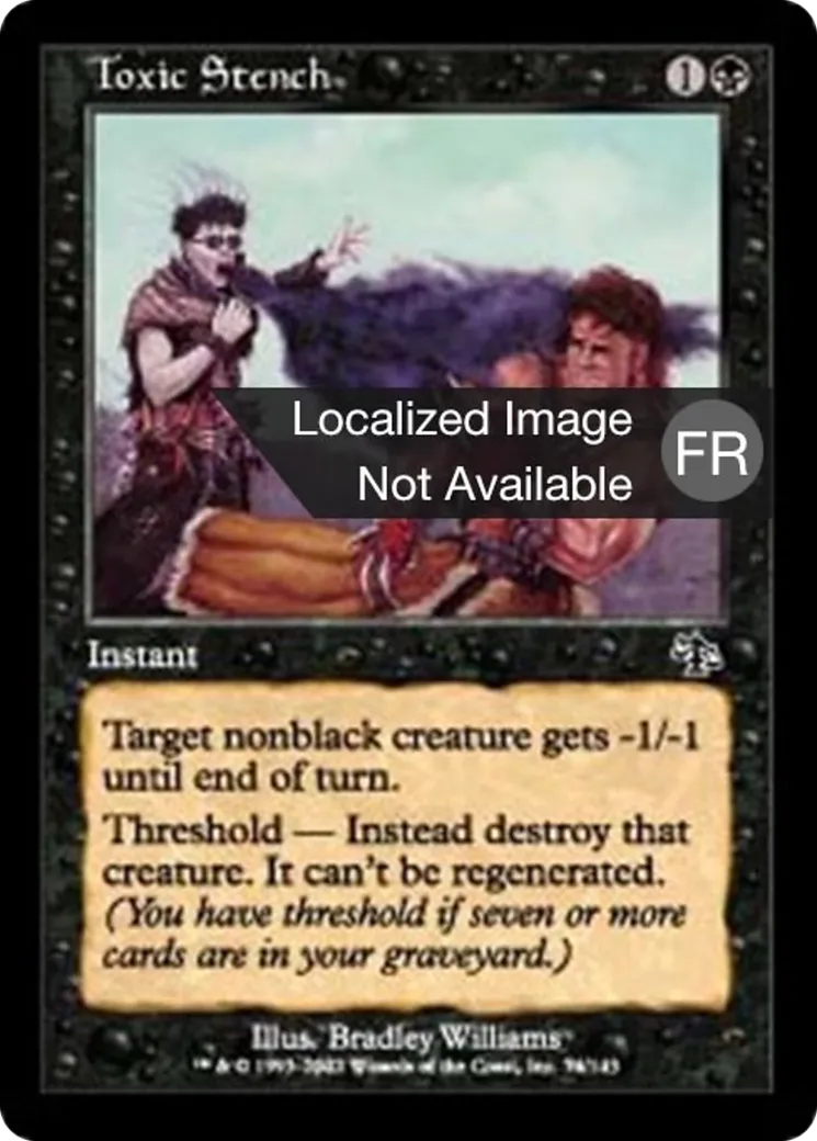Miasmes toxiques — Judgment — Magic: The Gathering
