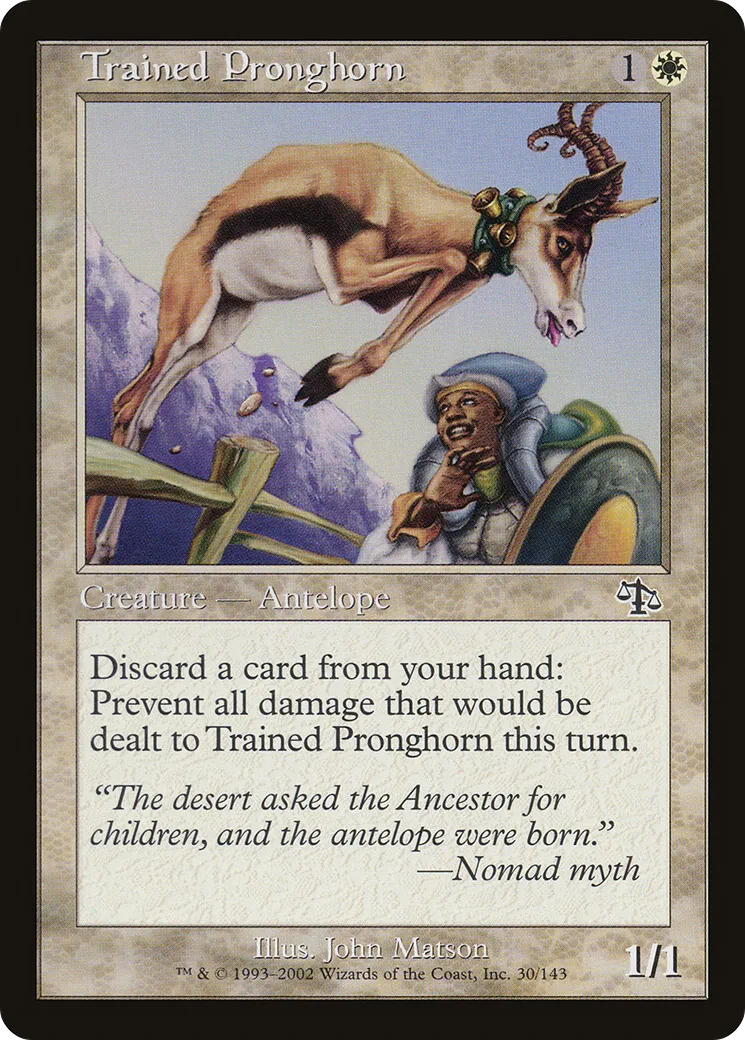 Antilocapra dressée — Judgment — Magic: The Gathering