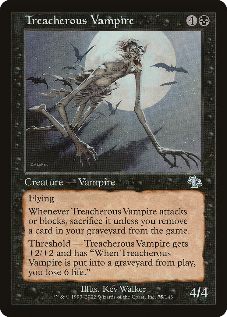 Vampire traître — Judgment — Magic: The Gathering
