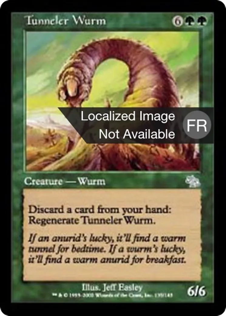 Guivre tunnelière — Judgment — Magic: The Gathering
