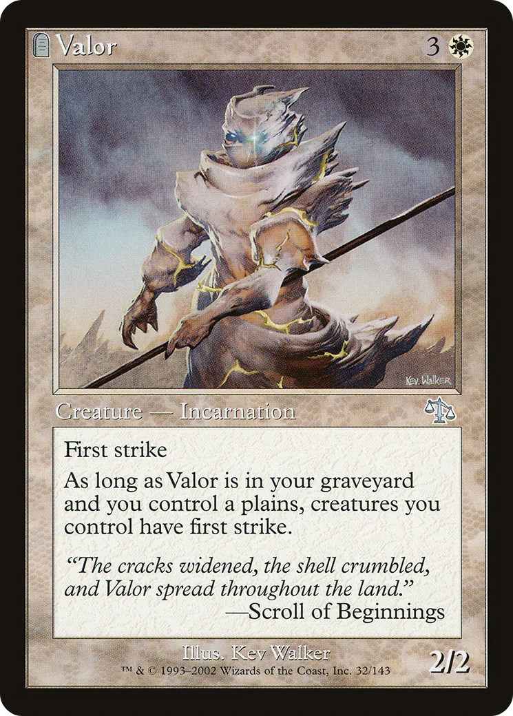 Valor — Judgment — Magic: The Gathering
