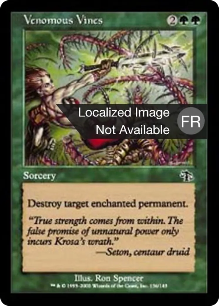 Vignes vénéneuses — Judgment — Magic: The Gathering