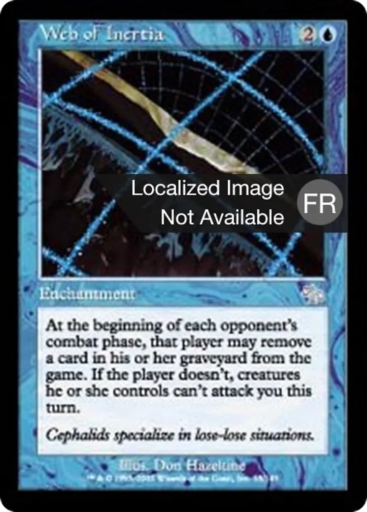 Toile d'inertie — Judgment — Magic: The Gathering