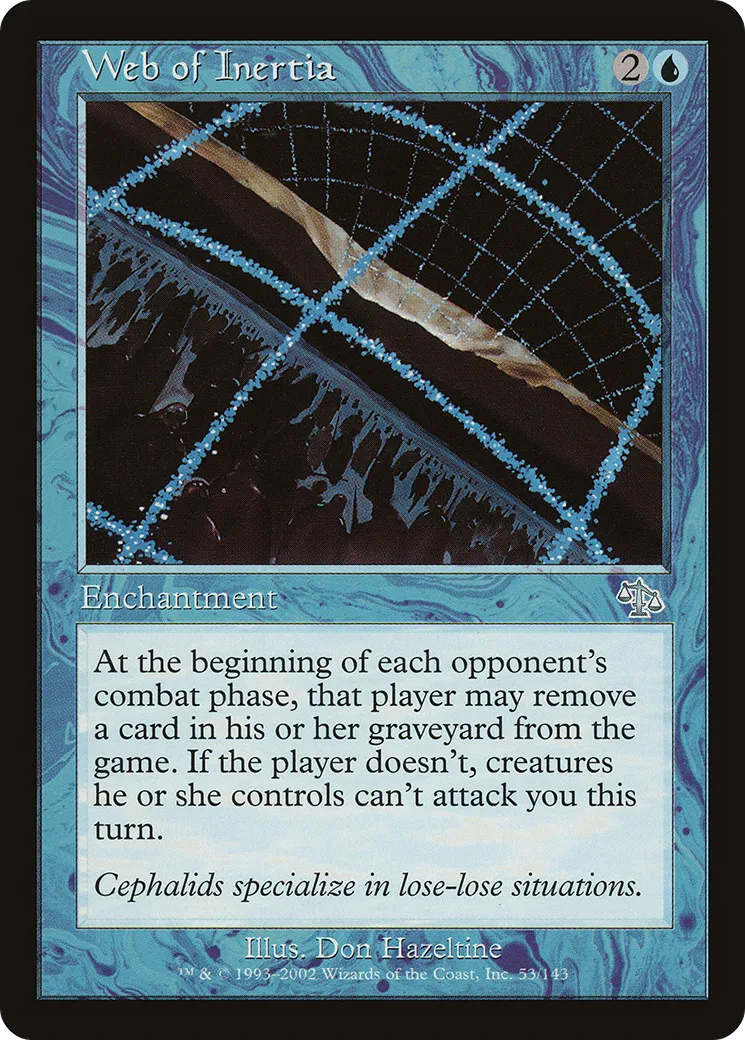 Web of Inertia — Judgment — Magic: The Gathering