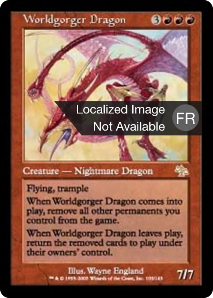 Dragon avaleur de mondes — Judgment — Magic: The Gathering
