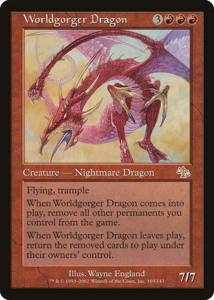 Dragon avaleur de mondes — Judgment — Magic: The Gathering
