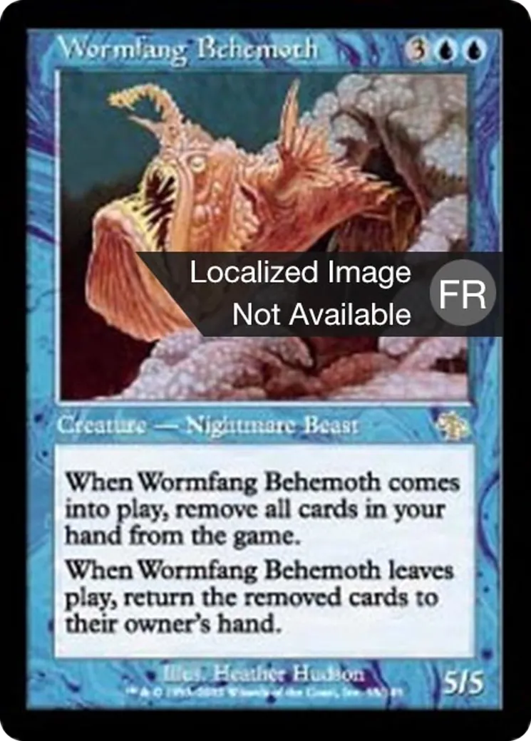 Béhémoth asticroc — Judgment — Magic: The Gathering