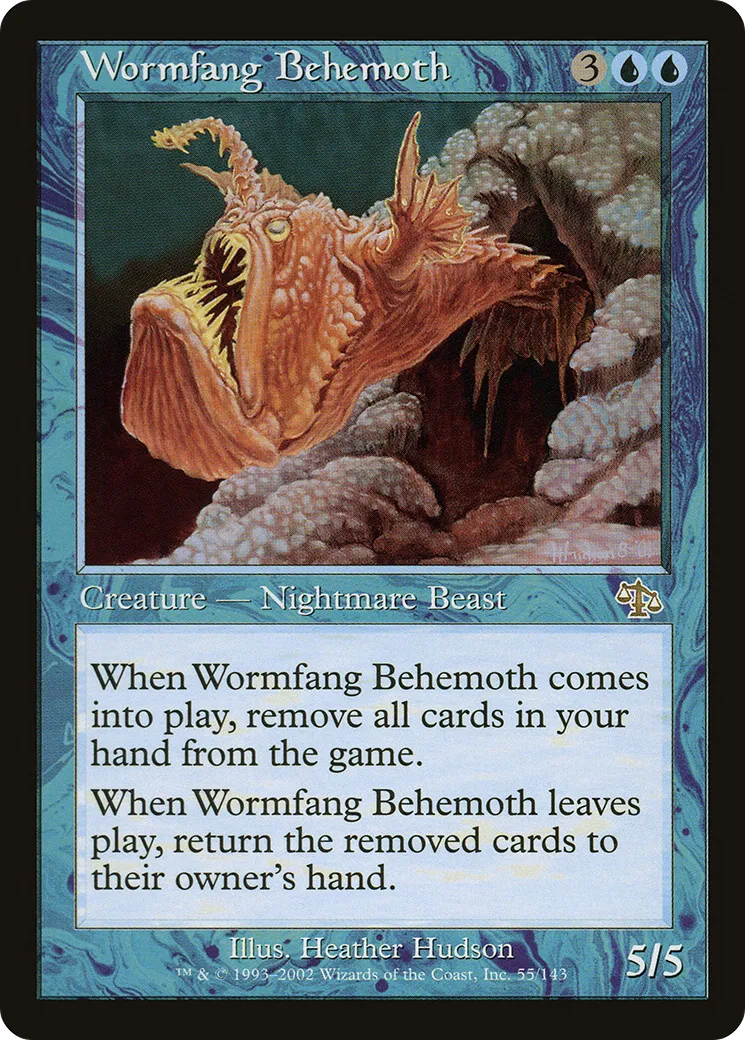 Wormfang Behemoth — Judgment — Magic: The Gathering