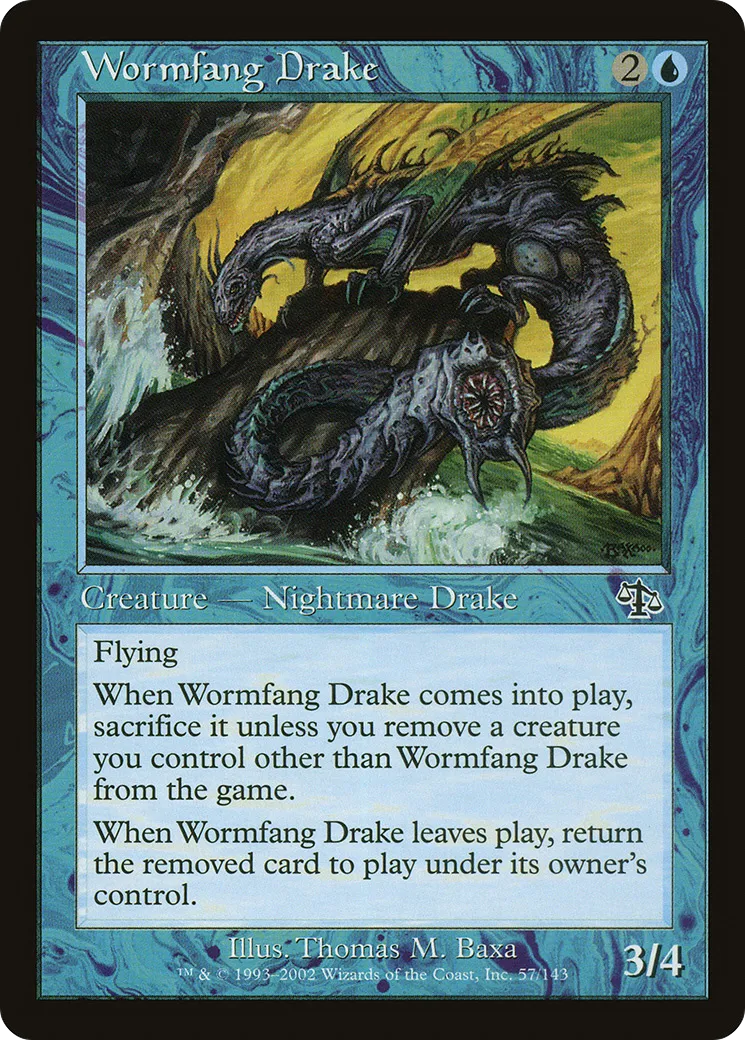 Wormfang Drake — Judgment — Magic: The Gathering