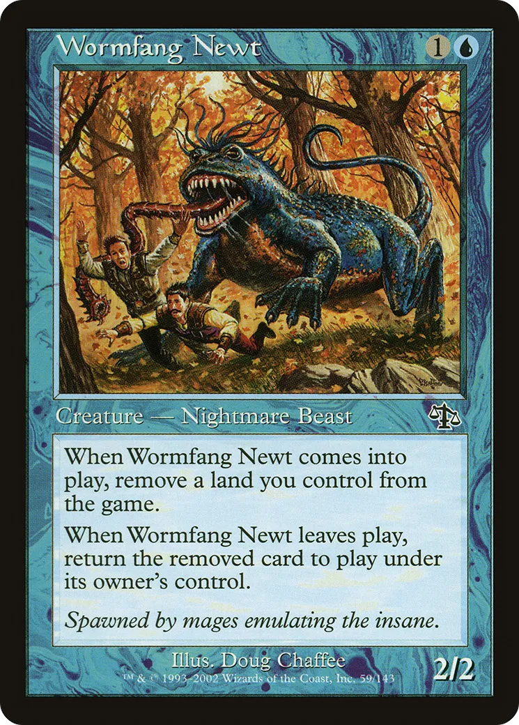 Wormfang Newt — Judgment — Magic: The Gathering