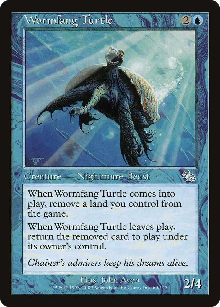 Wormfang Turtle — Judgment — Magic: The Gathering