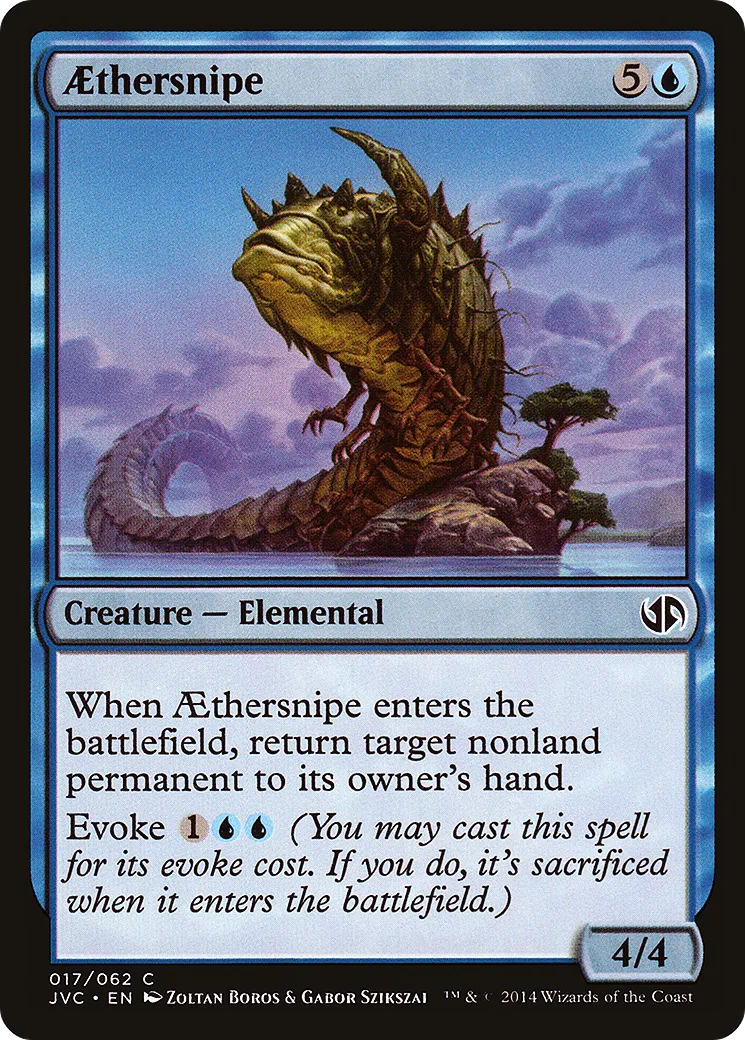 Aethersnipe — Duel Decks Anthology: Jace vs. Chandra — Magic: The Gathering