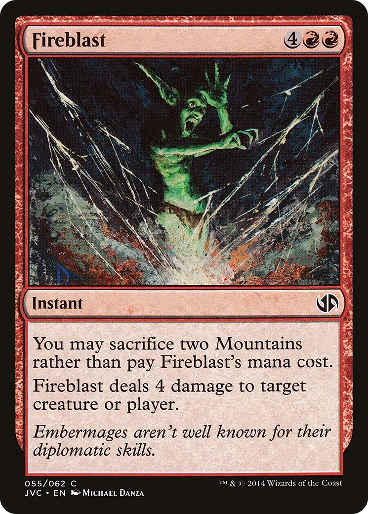 Salve de feu — Duel Decks Anthology: Jace vs. Chandra — Magic: The Gathering