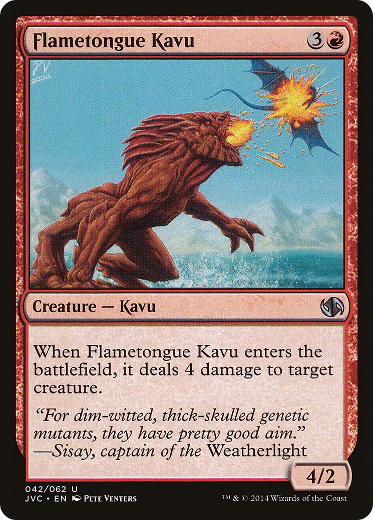 Kavru languefeu — Duel Decks Anthology: Jace vs. Chandra — Magic: The Gathering