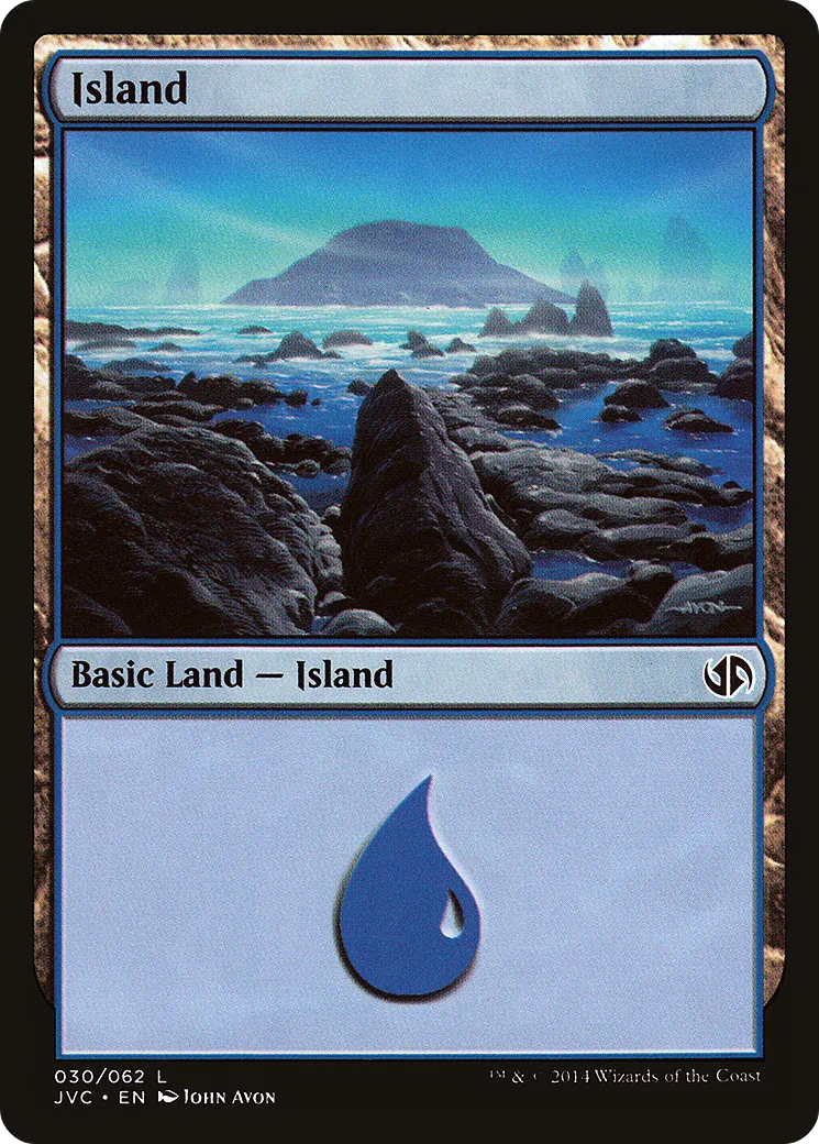 Île — Duel Decks Anthology: Jace vs. Chandra — Magic: The Gathering