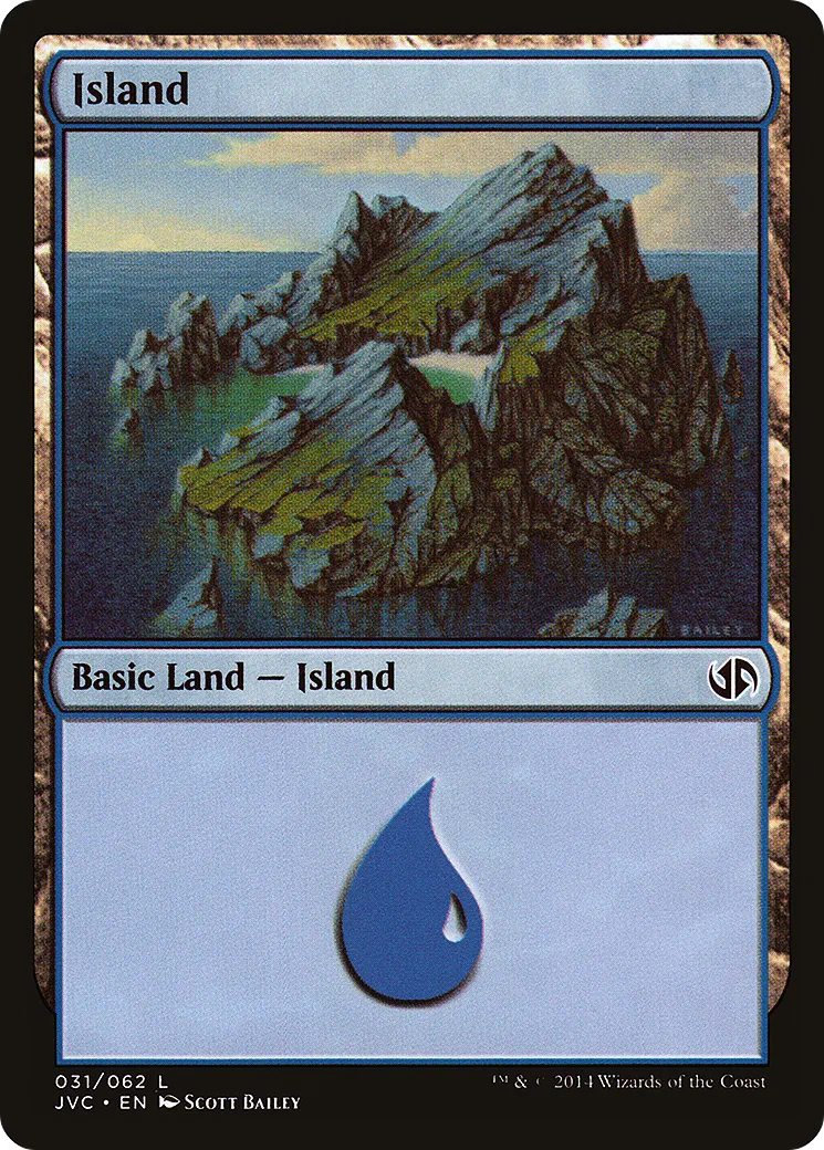 Île — Duel Decks Anthology: Jace vs. Chandra — Magic: The Gathering