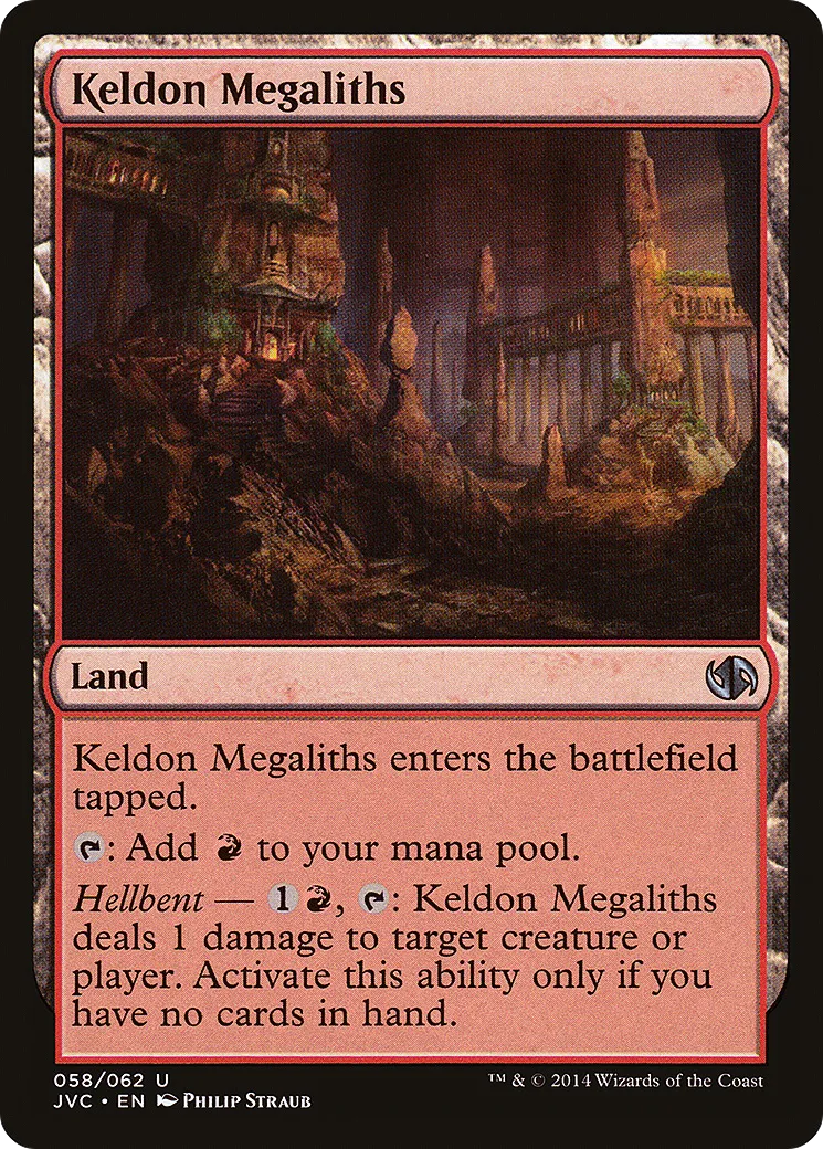 Keldon Megaliths — Duel Decks Anthology: Jace vs. Chandra — Magic: The Gathering