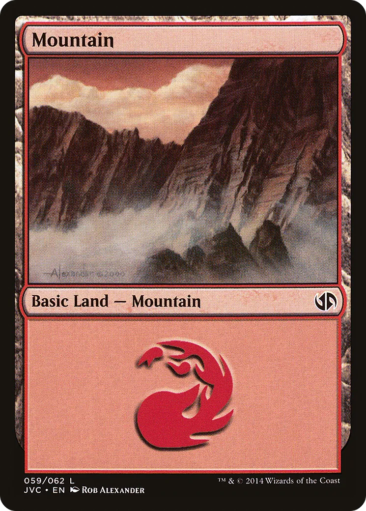 Montagne — Duel Decks Anthology: Jace vs. Chandra — Magic: The Gathering