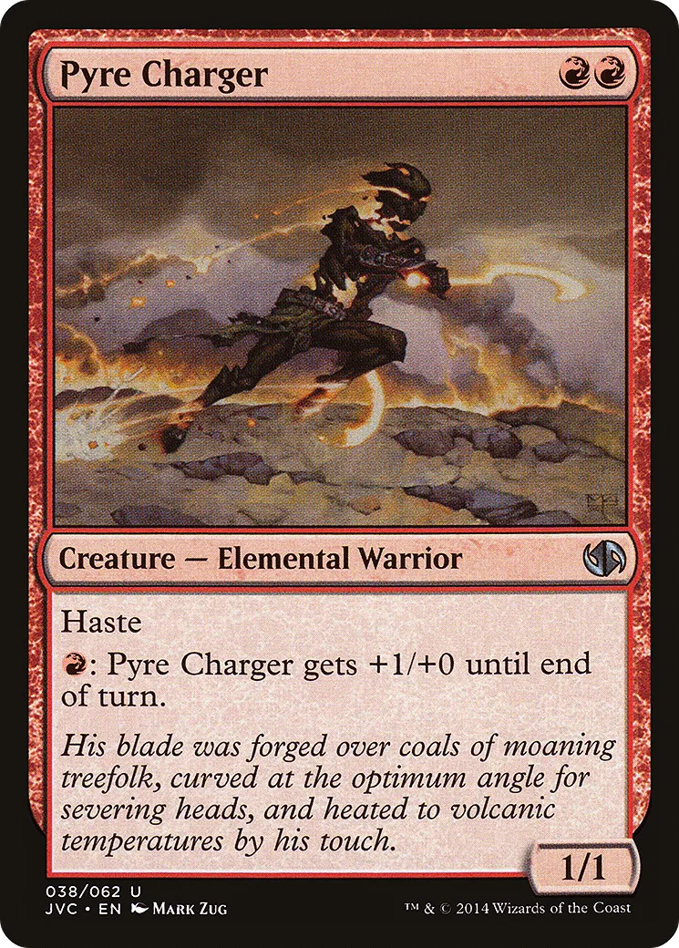 Batailleur du bûcher — Duel Decks Anthology: Jace vs. Chandra — Magic: The Gathering