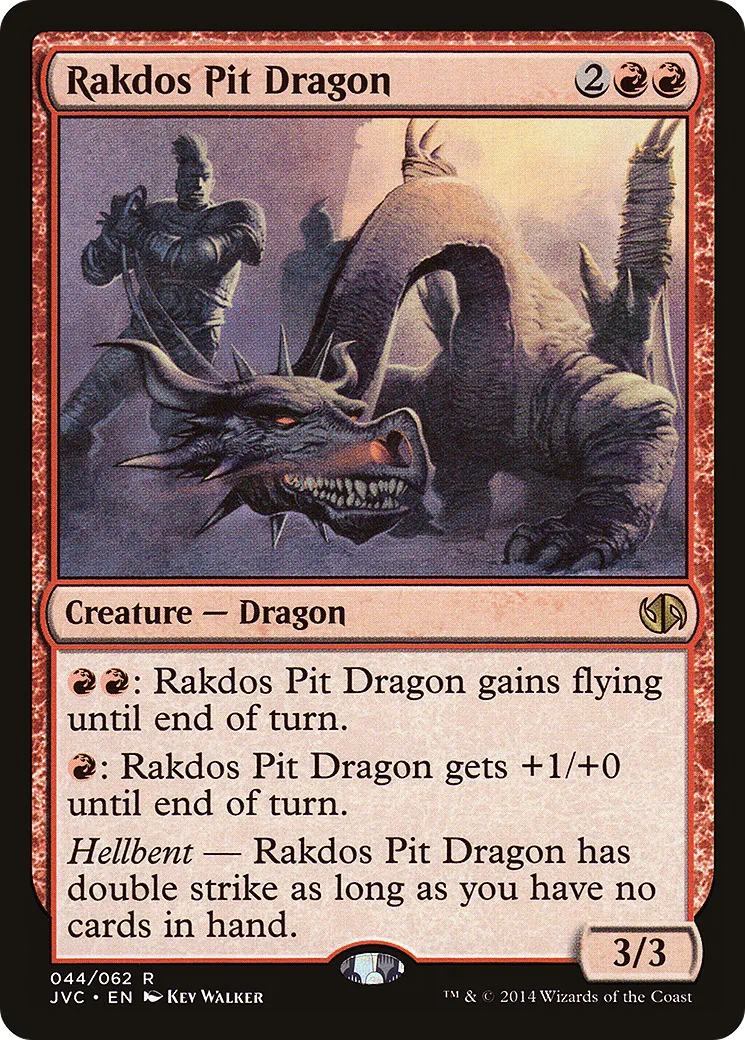 Dragon des fosses de Rakdos — Duel Decks Anthology: Jace vs. Chandra — Magic: The Gathering