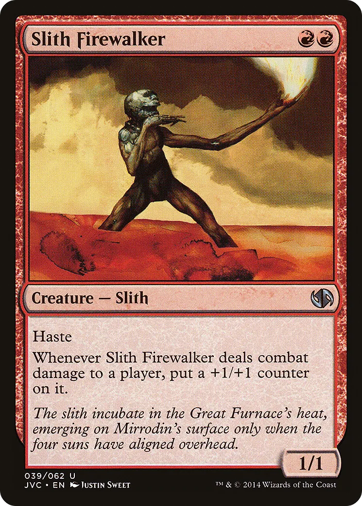 Slith Firewalker — Duel Decks Anthology: Jace vs. Chandra — Magic: The Gathering