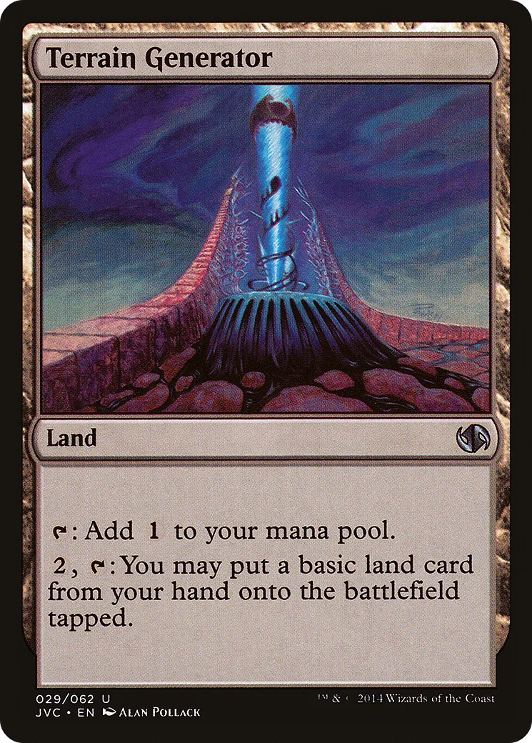 Générateur de terrains — Duel Decks Anthology: Jace vs. Chandra — Magic: The Gathering