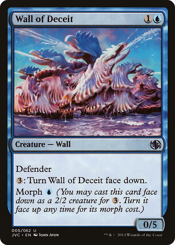 Mur de forfaiture — Duel Decks Anthology: Jace vs. Chandra — Magic: The Gathering