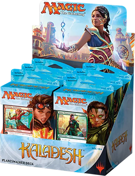 Display de Planeswalker Decks Kaladesh — Kaladesh — Magic: The Gathering
