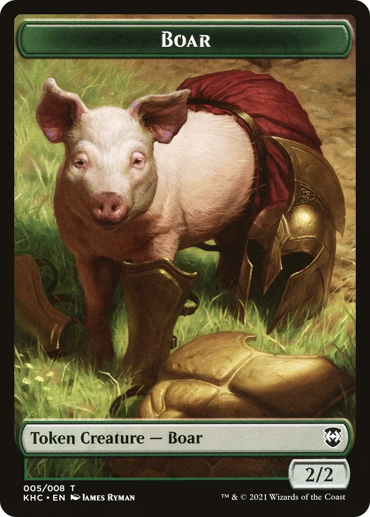 Boar — Kaldheim Commander — Magic: The Gathering