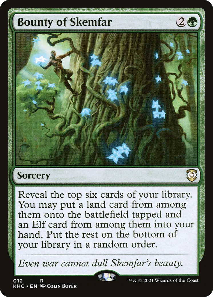 Bounty of Skemfar — Kaldheim Commander — Magic: The Gathering