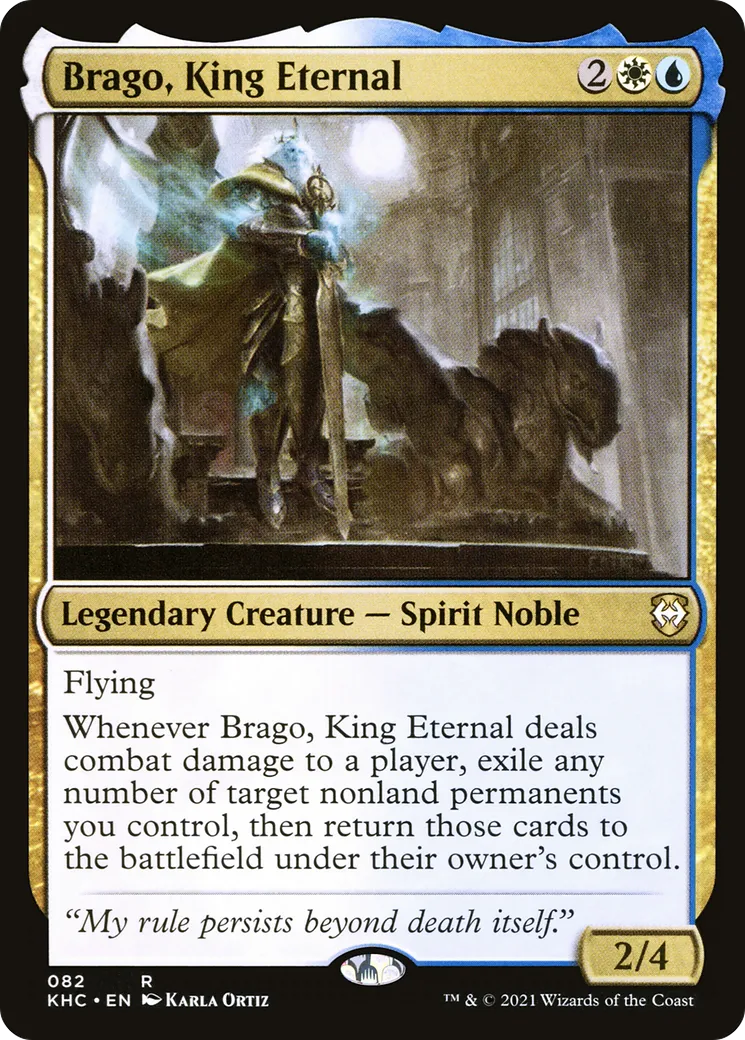 Brago, King Eternal — Kaldheim Commander — Magic: The Gathering