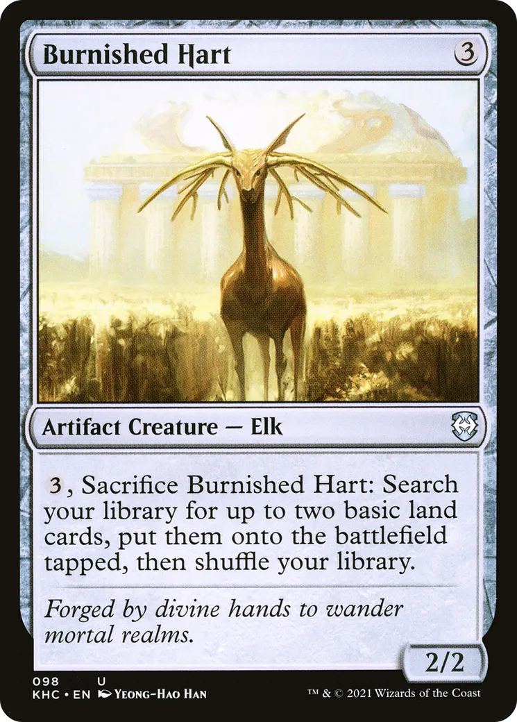 Burnished Hart — Kaldheim Commander — Magic: The Gathering