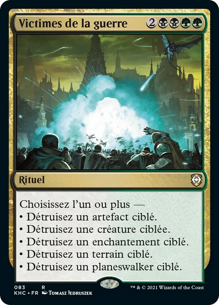 Victimes de la guerre — Kaldheim Commander — Magic: The Gathering