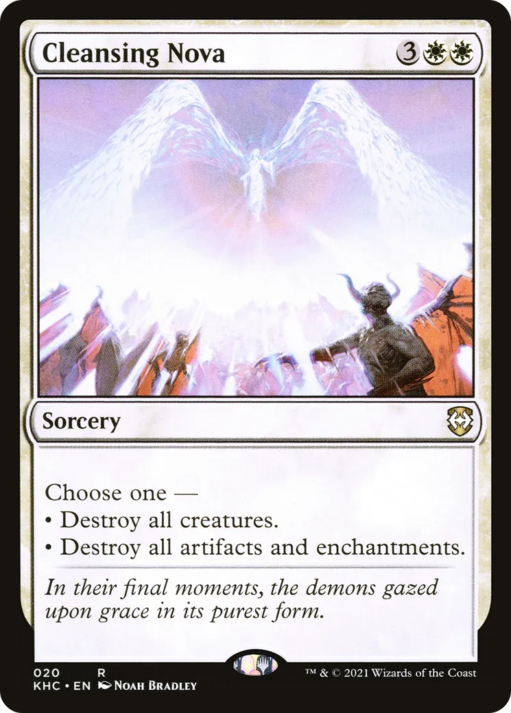 Nova purificatrice — Kaldheim Commander — Magic: The Gathering
