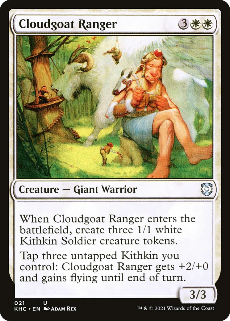 Cloudgoat Ranger — Kaldheim Commander — Magic: The Gathering