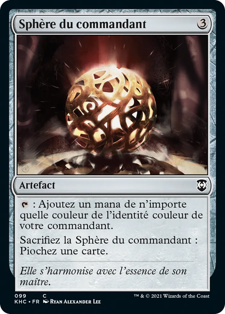 Sphère du commandant — Kaldheim Commander — Magic: The Gathering