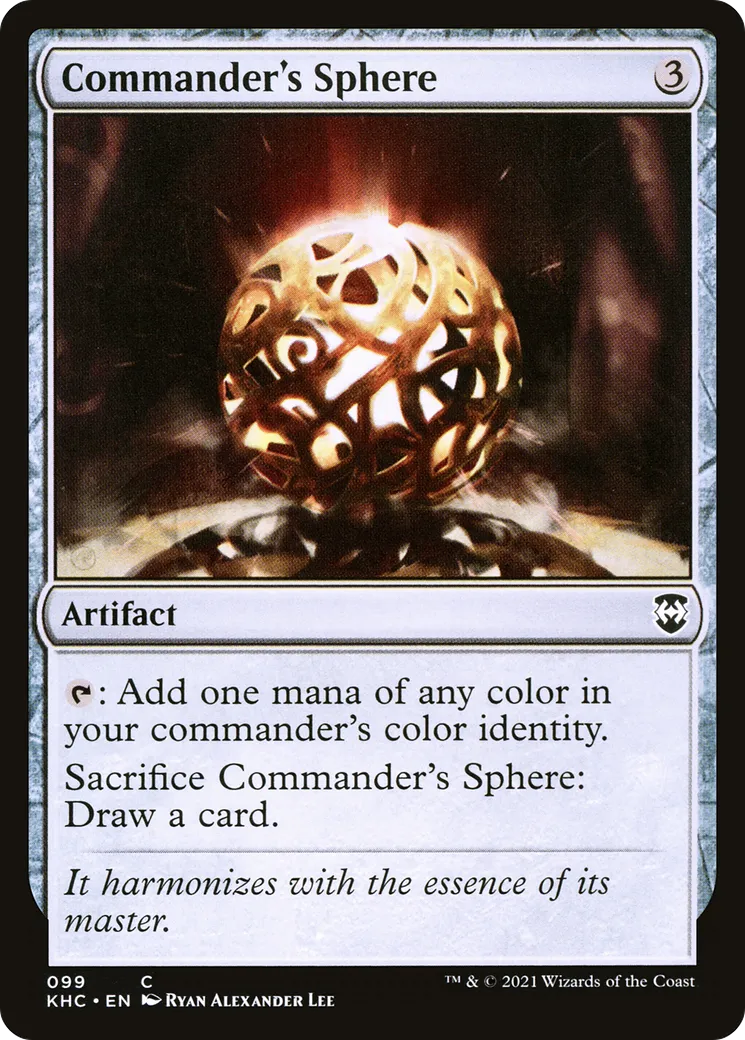 Commander's Sphere — Kaldheim Commander — Magic: The Gathering