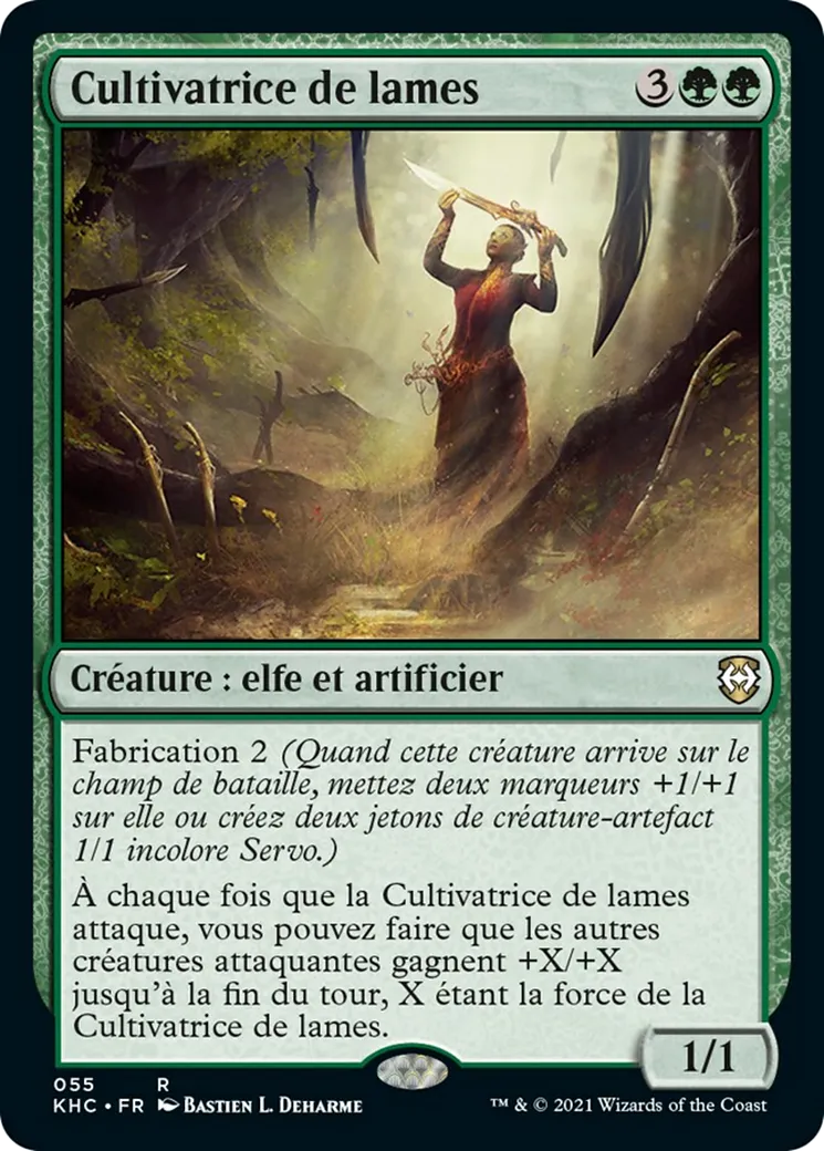 Cultivatrice de lames — Kaldheim Commander — Magic: The Gathering