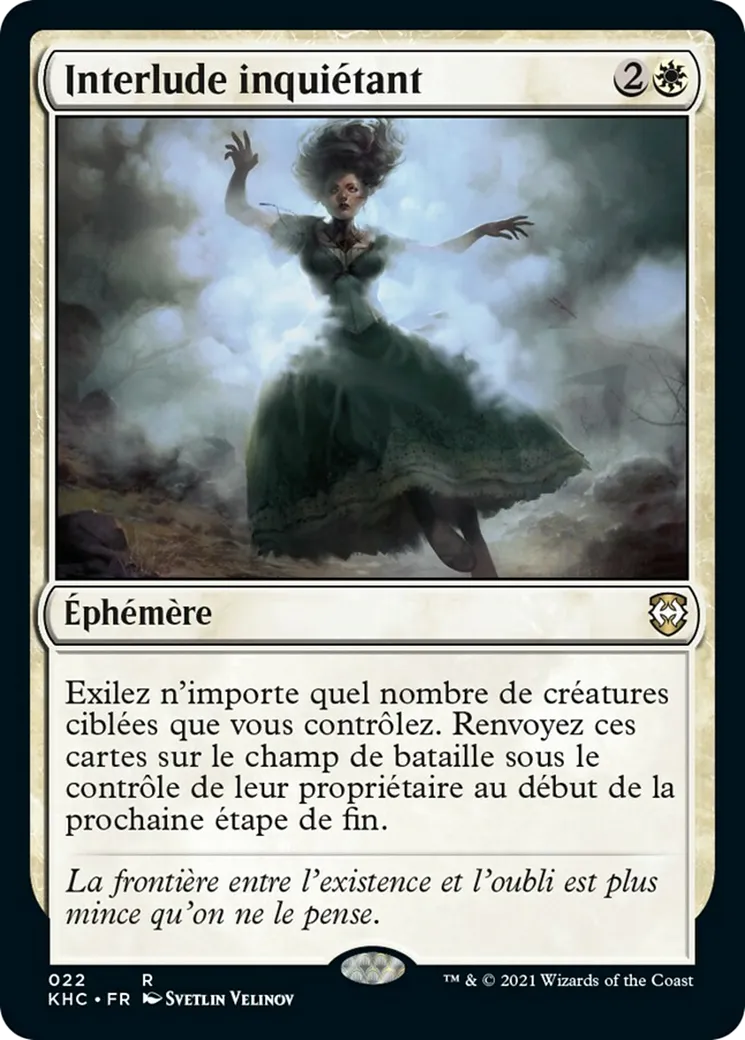 Interlude inquiétant — Kaldheim Commander — Magic: The Gathering