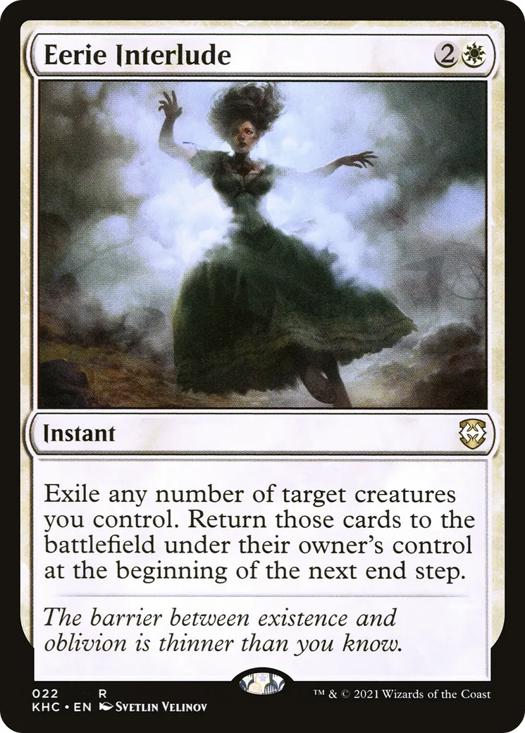 Interlude inquiétant — Kaldheim Commander — Magic: The Gathering
