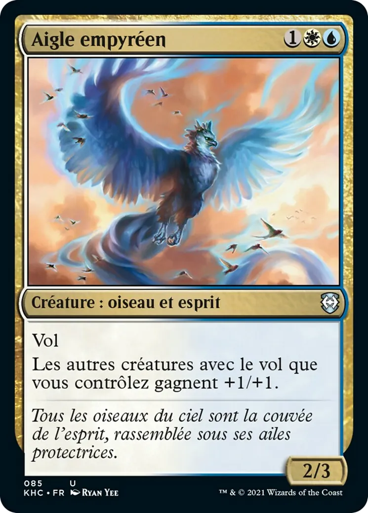 Aigle empyréen — Kaldheim Commander — Magic: The Gathering