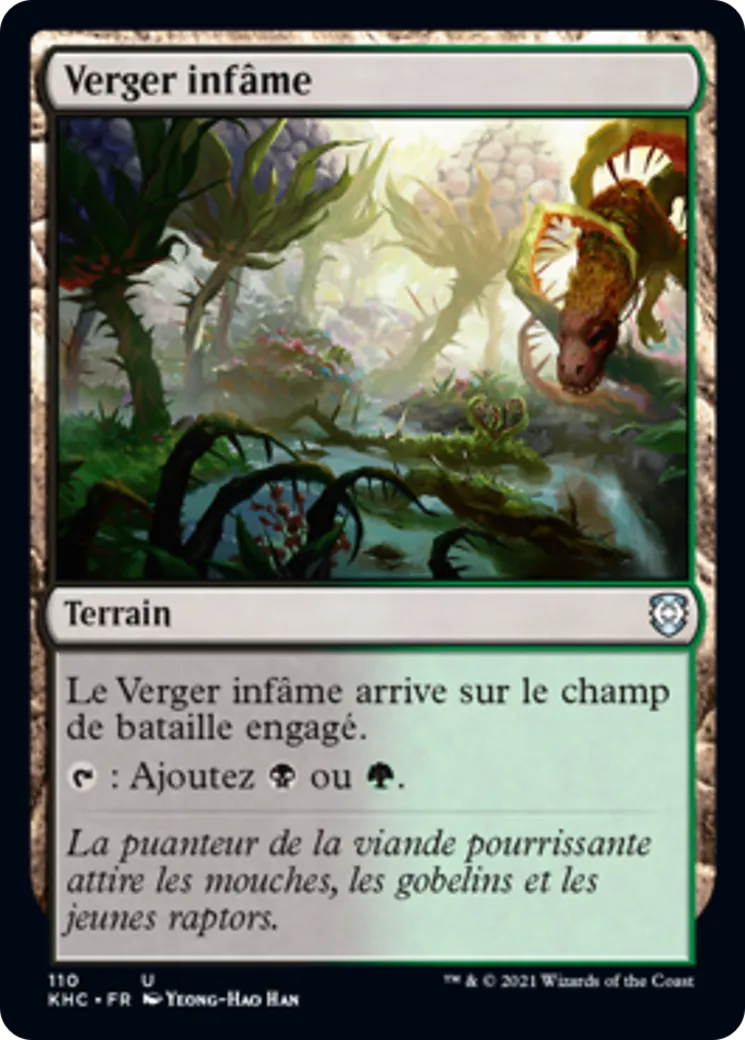 Verger infâme — Kaldheim Commander — Magic: The Gathering