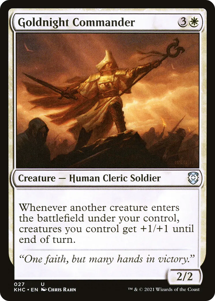 Goldnight Commander — Kaldheim Commander — Magic: The Gathering
